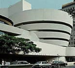 1959 The Guggenheim Museum in New York City with its fluid, curvilinear form similar to Monona Terrace