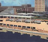 1980 A photo of Monona Terrace building under construction.