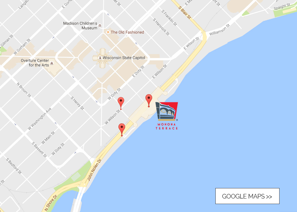 Directions & Parking Options Monona Terrace Madison, WI