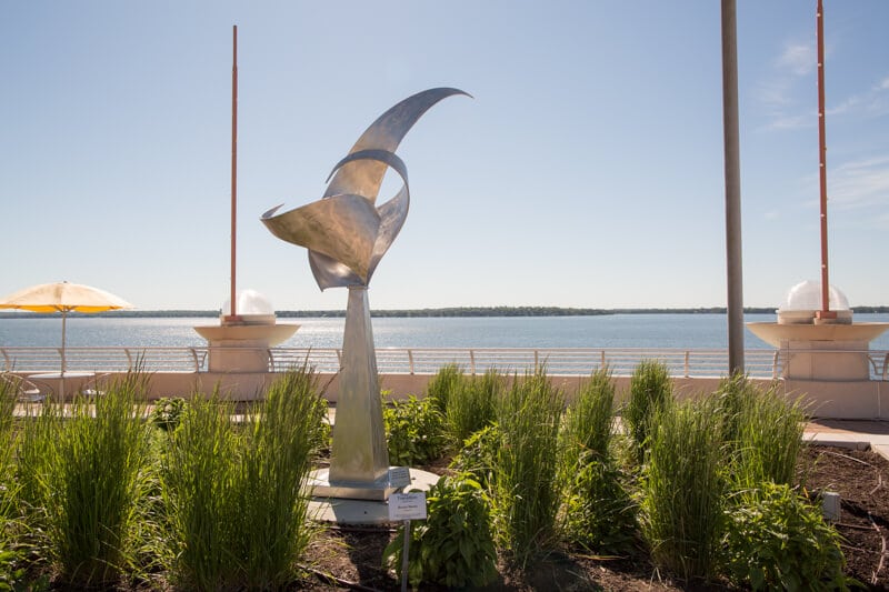 Monona Terrace Sculpture Transition