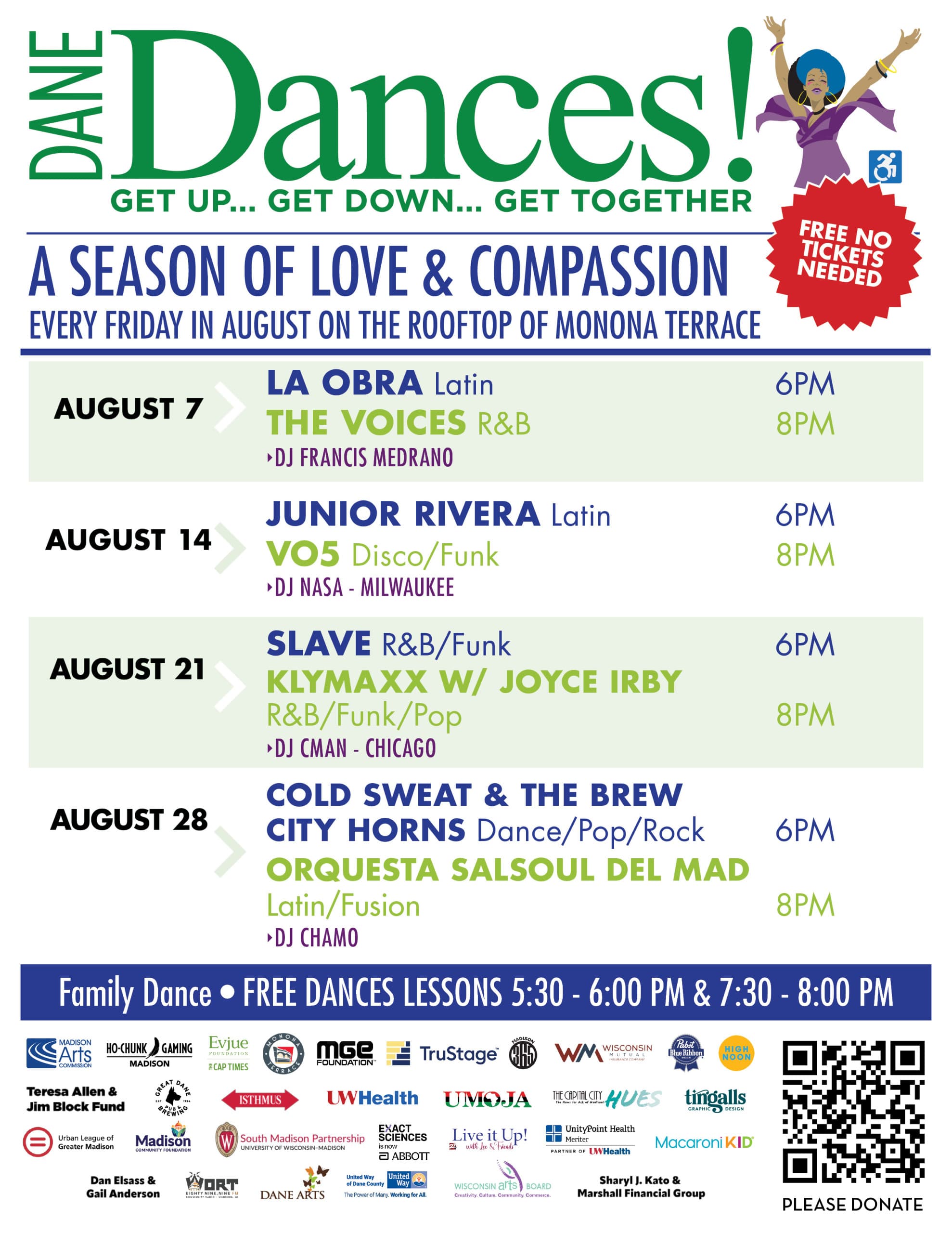 Dane Dances 2026 Flyer