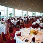 Beau Peterson Photography of a banquet hall with tables and chairs