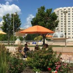 Monona Terrace outdoor meeting space