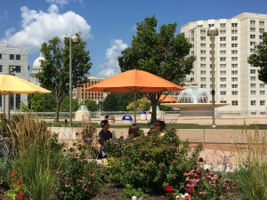 Monona Terrace outdoor meeting space