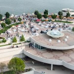 Monona Terrace rooftop party