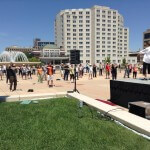 Monona Terrace outdoor tai chi