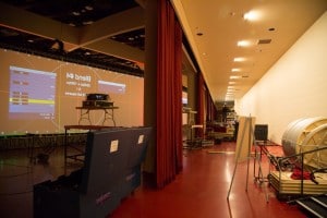 Greater Madison Chamber of Commerce Annual Dinner backstage