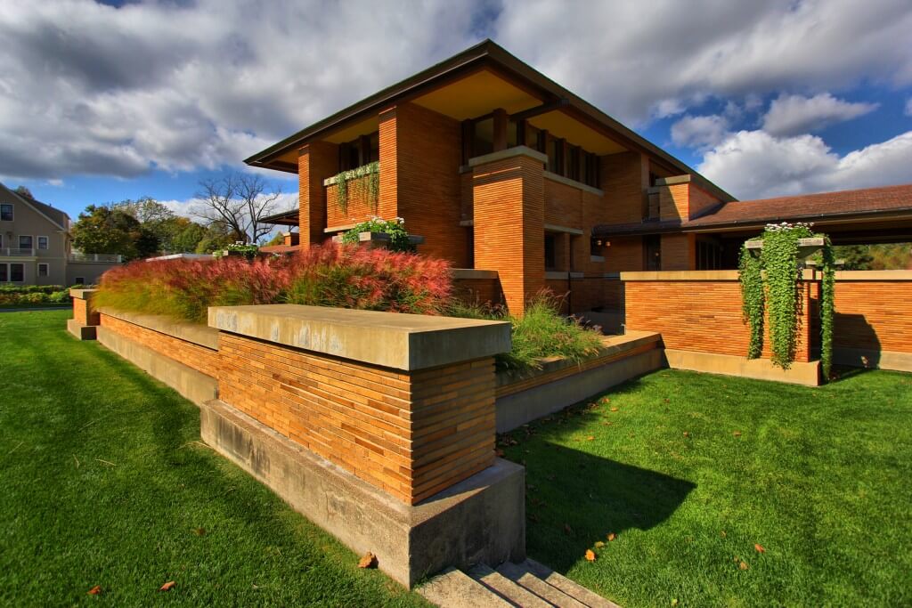 Picture of a Frank Lloyd Wright House in Western New York