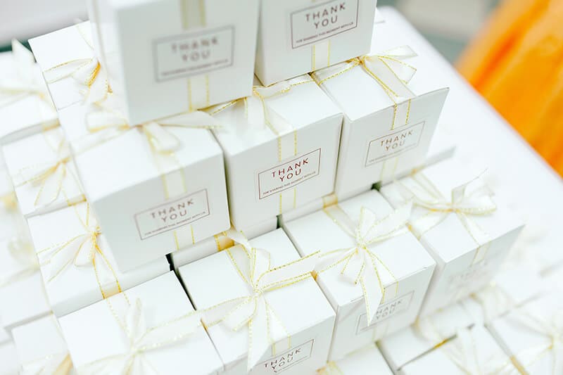 Budget wedding favors ideas: how to have unique wedding favors on a budget