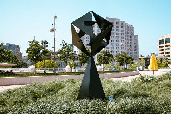 Triangle Play II sculpture