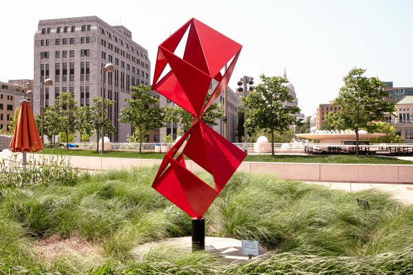 Triangle Play I sculpture