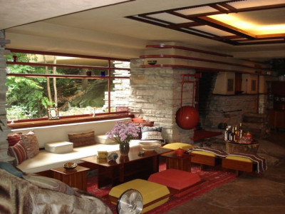 Fallingwater Seating area