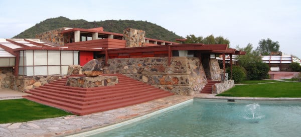 Frank Lloyd Wright's Taliesin West, Scottsdale, AZ, USA