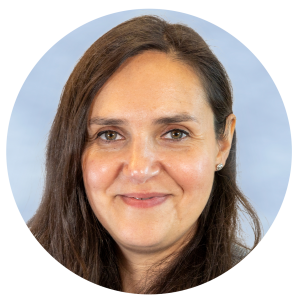 Nathalie Angus Director of Sales smiling